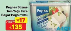 PEYNES SÜZME TAM YAĞLI TAZE BEYAZ PEYNİR 1 KG PEYNES SÜZME TAM YAĞLI TAZE BEYAZ PEYNİR 1 KG